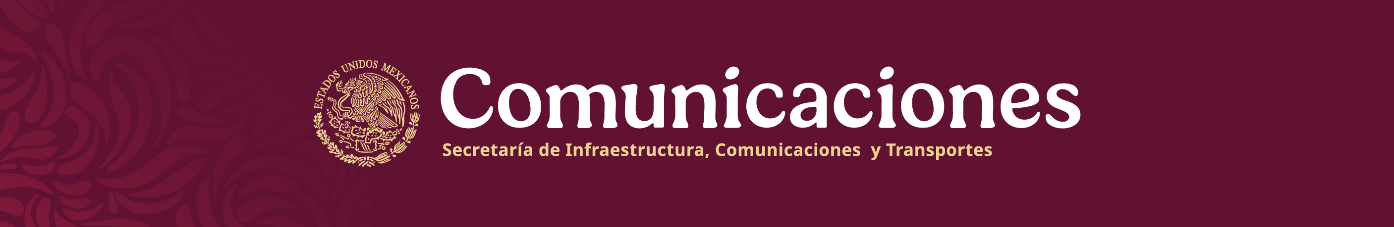 Logotipo de la Secretaría de Comunicaciones y Trasportes