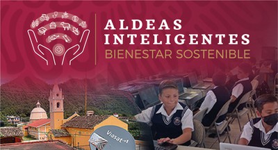 Con el proyecto Aldeas Inteligentes, Bienestar Sostenible, la SICT provee el servicio de Internet e impulsa la inclusión digital en 75 localidades, donde se encuentra la población más desfavorecida del país.