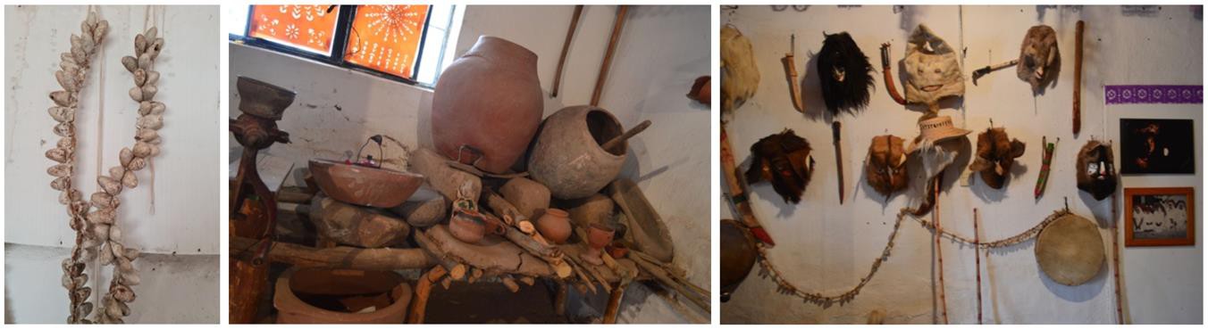 4 Artesanías representativas de la cultura Mayo o Yoreme.jpg Artesanías representativas de la cultura Mayo o Yoreme, establecida en el sur del estado de Sonora y el norte de Sinaloa.