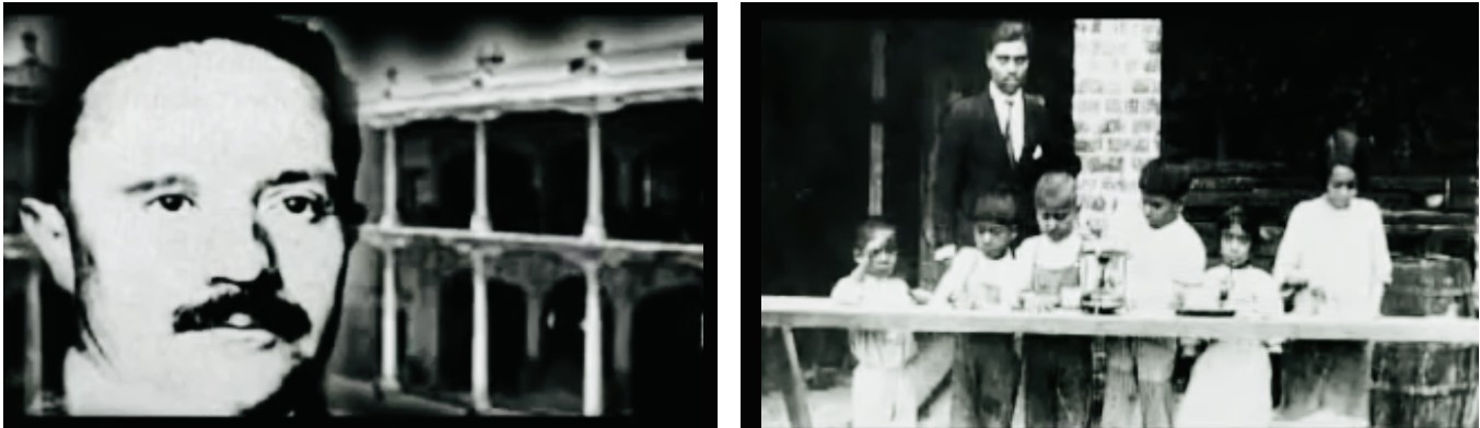 Desde la perspectiva de José Vasconcelos.jpg Desde la perspectiva de José Vasconcelos, la encomienda de poner “la educación al servicio del pueblo”, exigía la integración de un vasto sistema de escuelas, bibliotecas, edificios administrativos, centros culturales y todo aquel “medio moderno” que permitiera abatir uno de los grandes problemas nacionales. Fotogramas recuperados del video: Nacimiento de Radio Educación.