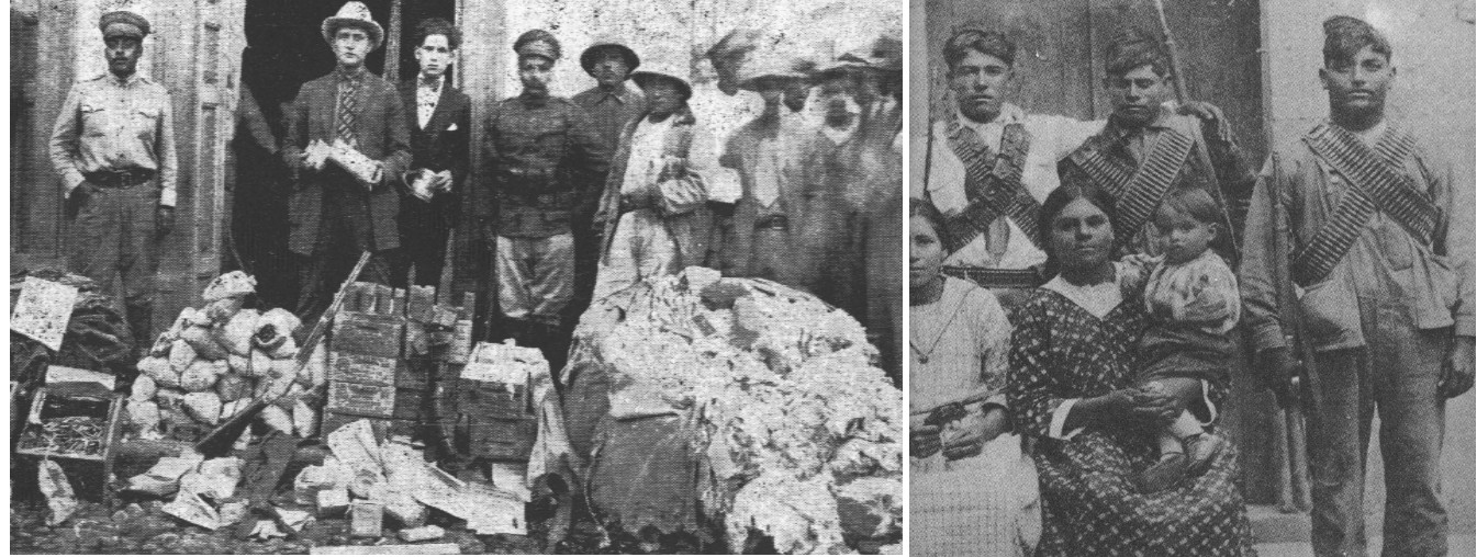 Lastimado por 10 años de confrontación política y guerra intestina.jpg Lastimado por 10 años de confrontación política y guerra intestina, México abrió la segunda década del siglo XX, decidido a reconstruir la nación aplicando los principios sociales y educativos emanados de la Constitución de 1917. Fotos recuperadas del libro: Historia de la Revolución Mexicana. Periodo 1924-1928.