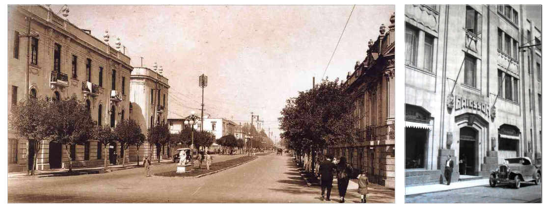 Poste telefónico importado de Alemania.png Poste telefónico importado de Alemania en la calle de Orizaba de la colonia Roma. Notable edificio de estilo art déco ocupó la Empresa de Teléfonos Ericsson en la calle de Victoria, Centro Histórico de la Ciudad de México. Reproducción autorizada por el INAH.