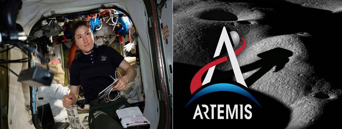 93 Experta en ingeniería de vuelo de astronautas Christina Koch .jpg Experta en ingeniería de vuelo de astronautas, Christina Koch escribirá otro capítulo en la historia espacial, pues será la primera mujer sobre la superficie lunar. Imágenes recuperadas de: NASA-Associated Pres y Enfoque Noticias.