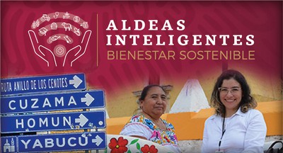 En el estado de Yucatán se instalaron once Aldeas Inteligentes que atienden áreas importantes para el bienestar de su gente: la salud, la educación y el impulso de proyectos productivos.