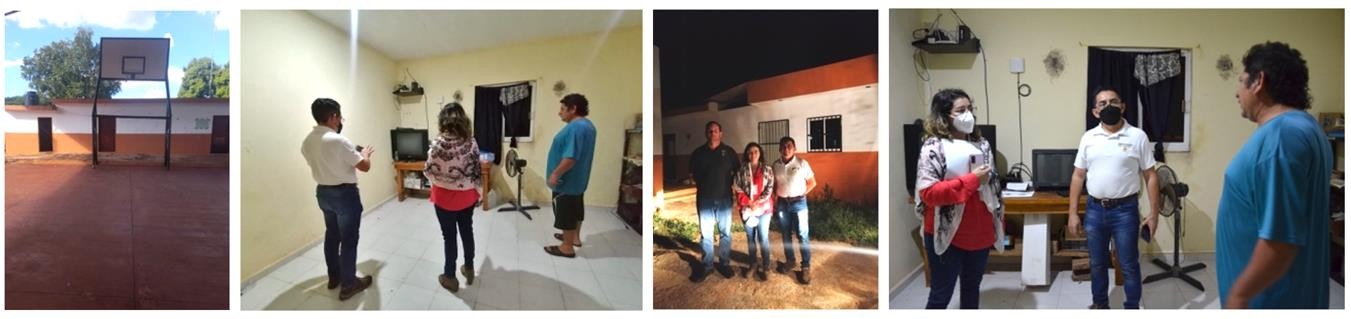 Aldea Inteligente instalada en Salvador Alvarado, Tekax, Yucatán.