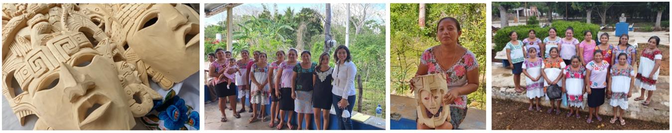 92 Michapa Juan R. Escudero Guerrero 449 habitantes.jpg Mujeres beneficiadas por el proyecto Aldeas Inteligentes en Yokdzonot-Hú, Yaxcabá, Yucatán.