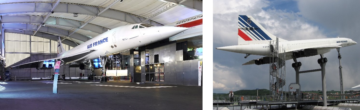 6 Un par de aviones Concorde se exhibe al público en Francia y Alemania.jpg