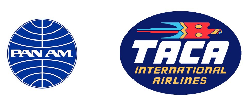 3 Pan American Airlines y TACA International.jpg Pan American Airlines y TACA International Airlines realizaron descuentos en sus tarifas para incrementar el turismo hacia México. https://www.pinterest.com.mx/pin/467178161353615766/ y https://1000logos.net/taca-logo/