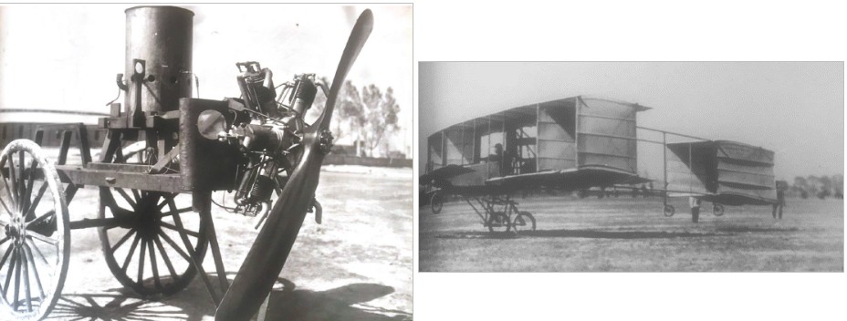 En el marco de la Primera Guerra Mundial el presidente Carranza ordenó fabricar aparatos e insumos aéreos.jpg En el marco de la Primera Guerra Mundial, el presidente Carranza ordenó fabricar aparatos e insumos aéreos, logrando producir y vender a otras naciones, motores, hélices y naves concebidas y construidas por mexicanos. Fotos recuperadas del libro: Centenario de la Industria Militar Mexicana.