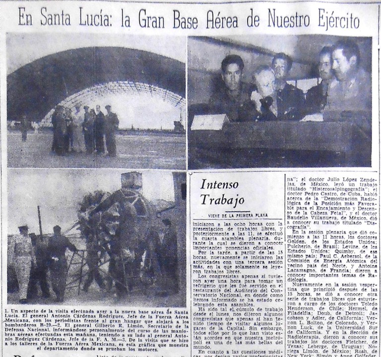 Aeropuerto_Santa_Lucia.jpg Noticias sobre la nueva terminal aérea del ejército mexicano en Santa Lucía. El Universal 25 de noviembre de 1952.