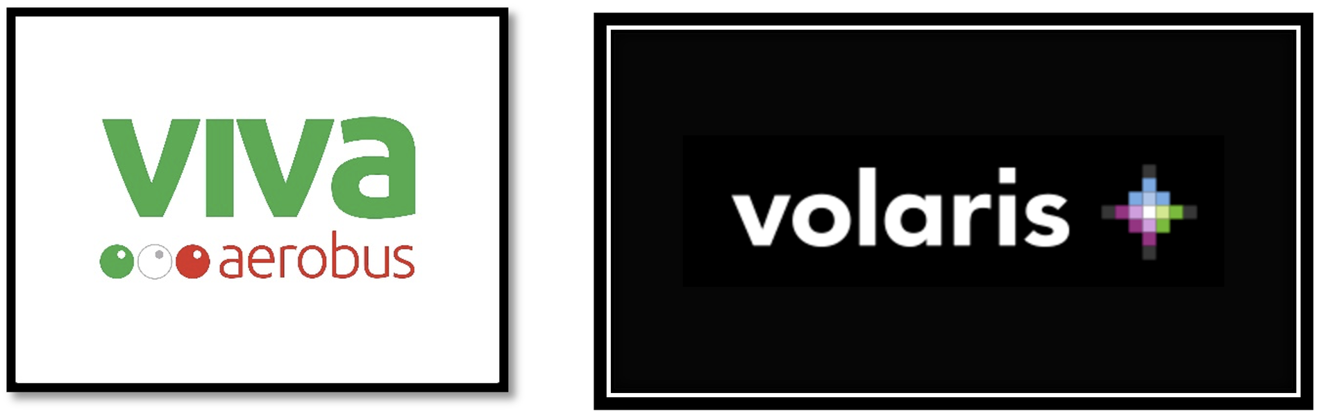 TARIFAS 3.png Viva Aerobús y Volaris son las líneas aéreas que actualmente ofrecen boletos de viaje a bajo costo. https://es.wikipedia.org/wiki/Archivo:Nuevo_vivaaerobus_logotipo_original.jpg / https://volaris.another.co/