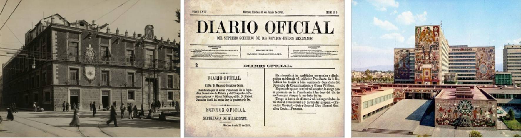 8 Hacer posible el progreso material y social.jpg Hacer posible el progreso material y social de México es la misión que la actual SICT ha venido cumpliendo desde su nacimiento, en la última década del siglo XIX. Fotos: El Tiempo y su Memoria.