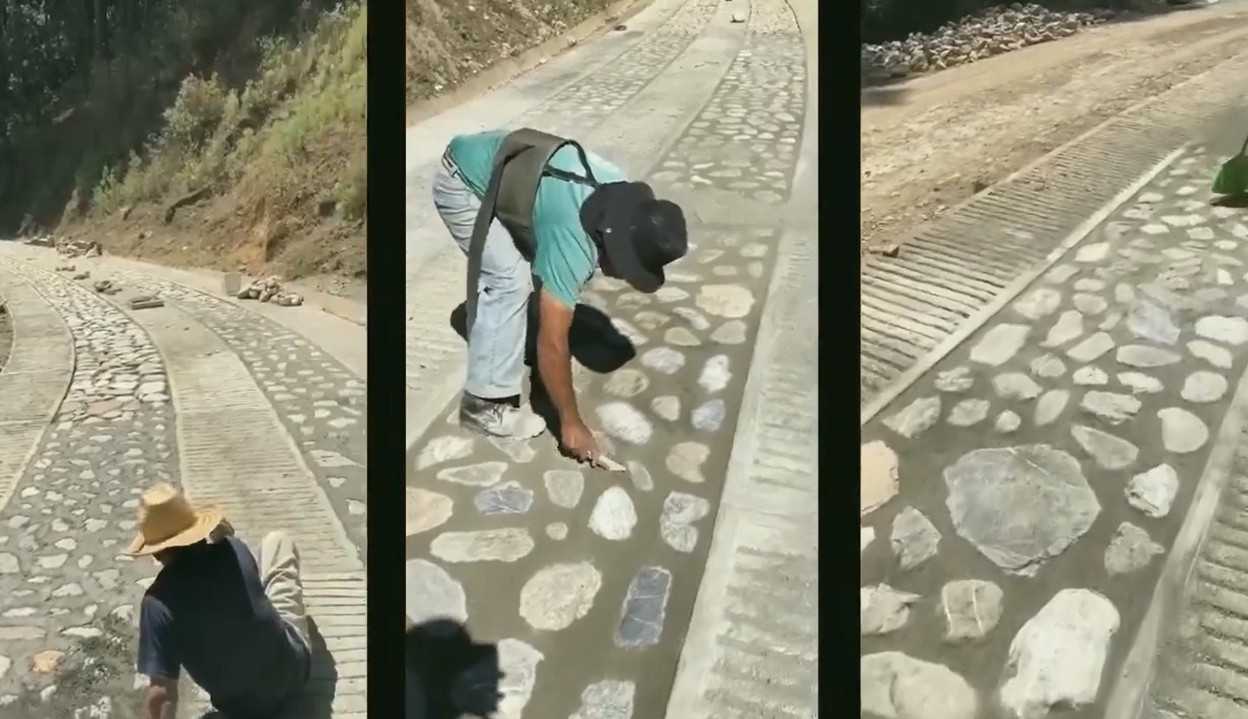Tríptico.jpg Diversos aspectos de la pavimentación del camino a la cabecera municipal de Atepec, Oaxaca https://www.youtube.com/watch?v=KDZge-AJVa8.