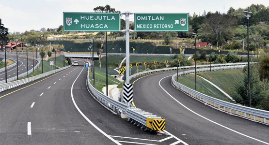 La modernización de la carretera Real del Monte-Huasca, una gran oportunidad para incrementar el turismo en el estado de Hidalgo.