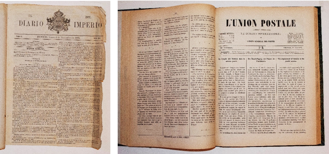 El Diario del Imperio, 1865 y el boletín L’Union Postale.jpg