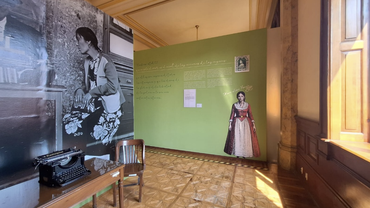 TINTERO 3.png Sala introductoria: La plaza Santo Domingo y la importancia de las mujeres en las tres transformaciones de México