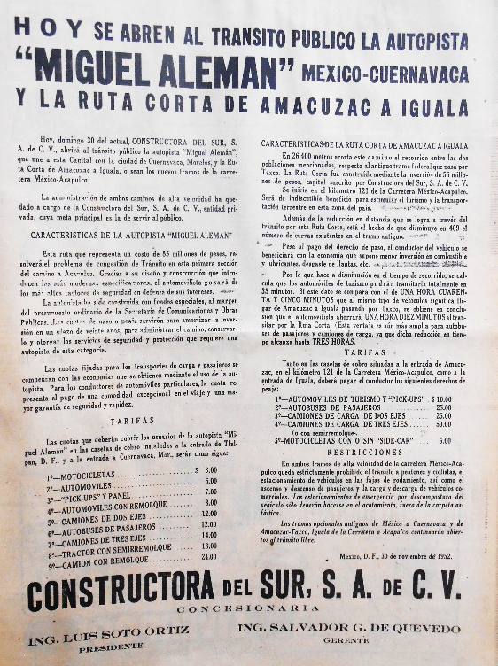 La concesionaria de las autopistas Mexico-Cuernavaca y Ruta Corta de Amacuzac.jpg