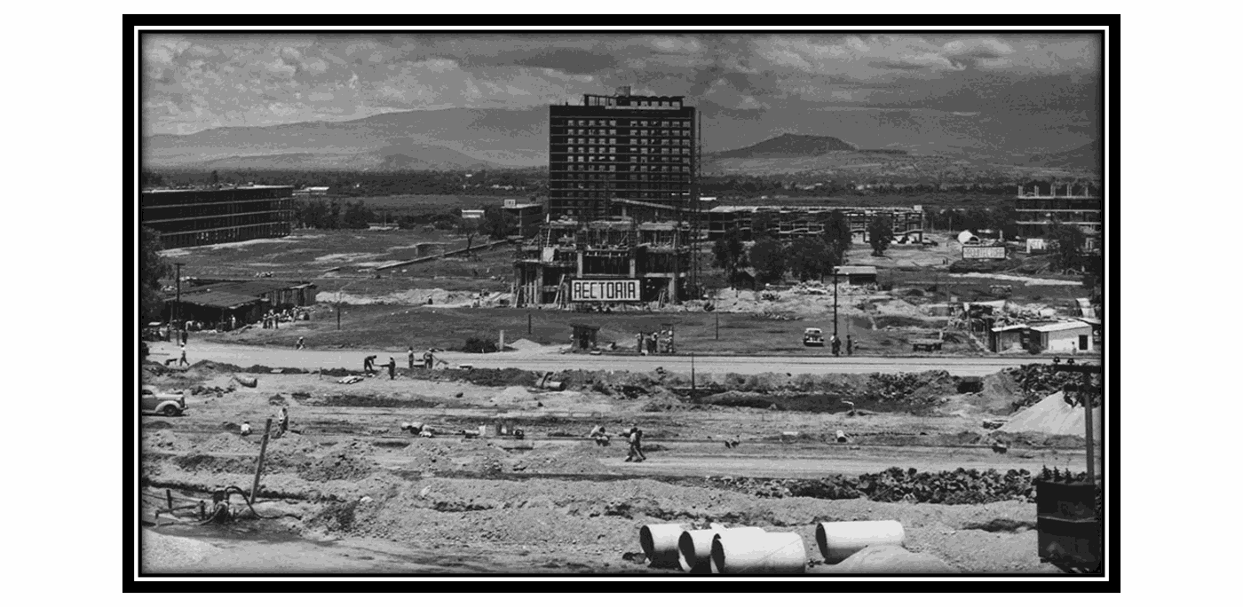 LA OBRA 13.png Ciudad Universitaria, ícono urbano de la Ciudad de México y del país entero. https://agoragto.com/efemerides/efemerides-22-de-septiembre-1910-se-inaugura-la-universidad-nacional-de-mexico-actualmente-universidad-nacional-autonoma-de-mexico-unam/