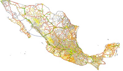 LA SCT informó al final del 2020, que los caminos, carreteras y vialidades del país, sumaban más de 825 mil kilómetros de red, conformando los grandes vasos comunicantes de México.