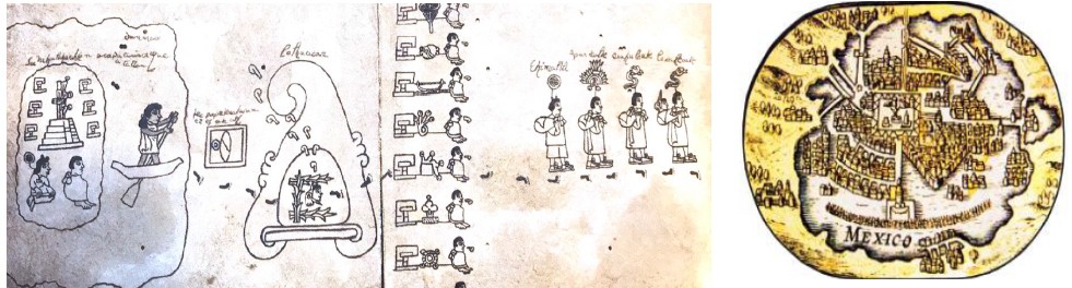 Desde la Tira de la Peregrinación hasta los caminos hechos a mano.jpg Desde la Tira de la Peregrinación hasta los caminos hechos a mano por los pueblos antiguos de México, abrir y andar caminos ha conducido al desarrollo de las civilizaciones. Fotos recuperadas del libro: Atlas Histórico de México.