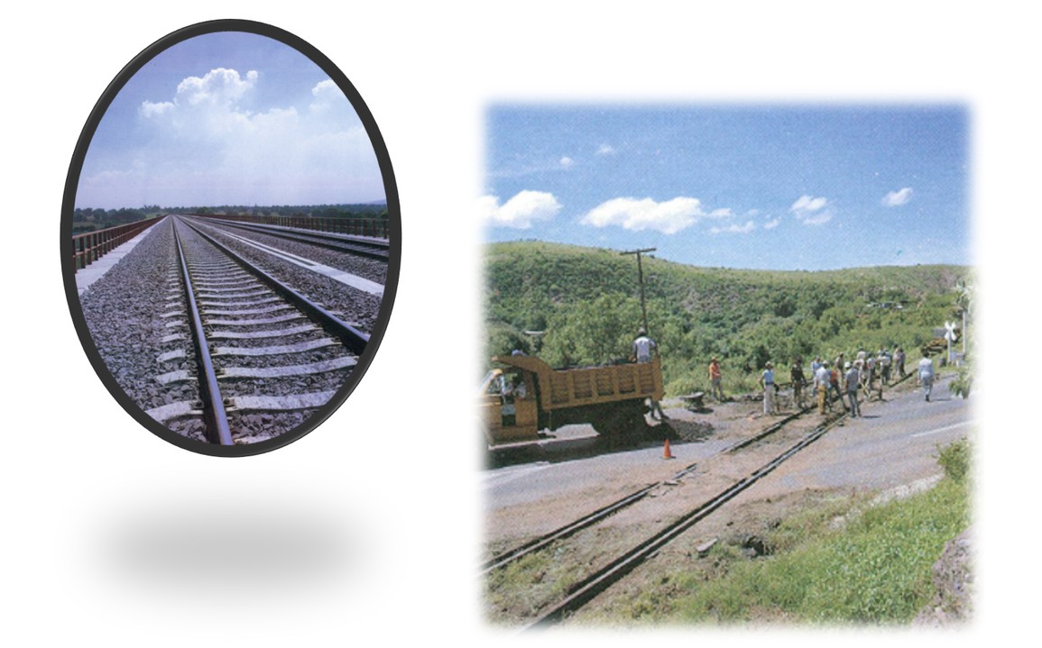 LAS COMUNICACIONES 09.jpg Crecieron las vías ferroviarias junto con su rehabilitación. Memorias SCT 1982-1988.