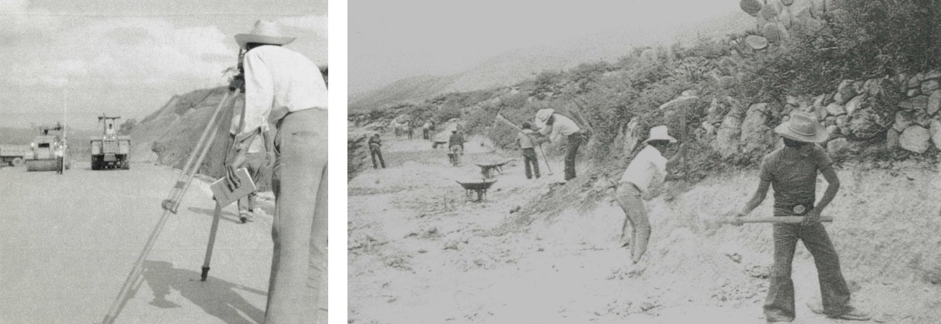 ultima.jpg Personal de la SCT trabajando de la mano con los beneficiarios directos de las obras camineras.