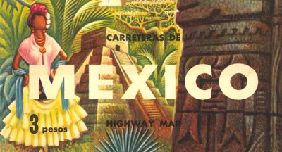Miguel Covarrubias realizó un mapa de carreteras de 1952 donde ofreció una lectura compleja del país, vinculando la infraestructura carretera construida por la SCOP con la cultura mexicana.