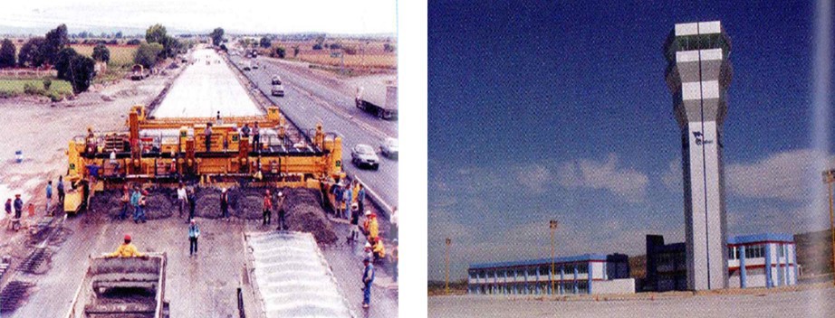 22 Modernización del tramo Palmillas-Querétaro.jpg Modernización del tramo Palmillas-Querétaro de 4 a 6 carriles en 59.3 km. Construcción del nuevo Aeropuerto Intercontinental de Querétaro. Libro: XXX Aniversario de los Centros SCT. SCT.