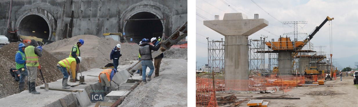 1Entrada al bitunel ubicado a la altura de La Marquesa.jpg Entrada al bitunel ubicado a la altura de La Marquesa. Grandes y robustos pilares sostendrán el paso del tren interurbano. https://twitter.com/icamexico/status/1228398948706115585 https://www.ulmaconstruction.com.mx/es-mx/proyectos/puentes-viaductos/tren-interurbano-mexico-toluca-mexico