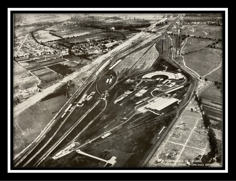 CIA FNM 07.jpg Terminal de carga del Valle de México, gran obra de infraestructura que resolvió numerosos problemas de los ferrocarriles a su arribo al valle de México. https://elmirador.sct.gob.mx/pita-pita-y-caminando/grandiosa-terminal-de-carga-de-los-ferrocarriles