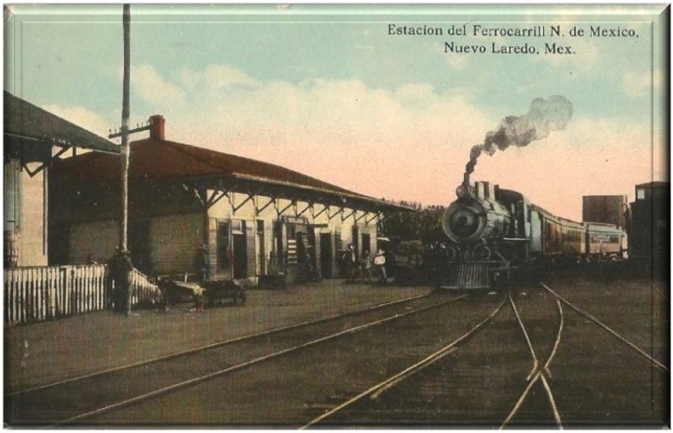 2 ESTACION DEL NACIONAL.jpg Estación del Nacional de México en Nuevo Laredo, Tamaulipas, construida en 1911. Hoy está convertida en el “Archivo General Municipal Juan E. Richer.” https://www.facebook.com/MiMexicoAntiguo/photos/a.634455199967892/2720448384701886/?type=3