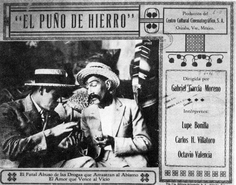 el-puno-de-hierro-3.jpg “El puño de hierro” se filmó de enero a mayo de 1927. Fotografía: cinesilentemexicano.wordpress.com