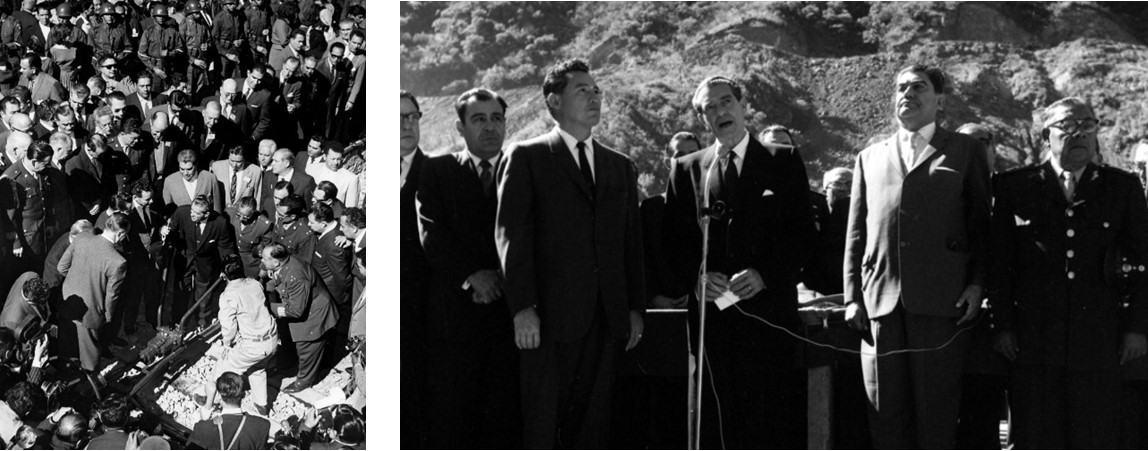 3 El presidente Adolfo López Mateos .jpg El presidente Adolfo López Mateos a punto de colocar el último clavo en la vía del Ferrocarril Chihuahua-Pacífico, y en su discurso inaugural entre los gobernadores de los estados de Sinaloa y Chihuahua. https://www.miradaferroviaria.mx/imagenes-del-ferrocarril-chihuahua-al-pacifico-en-el-acervo-fotografico-del-cedif/ Reproducción autorizada por el INAH.