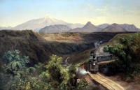 Ferrocarril México - Veracruz, la primera línea férrea en México