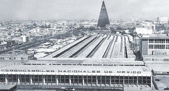 La estación de trenes de Buenavista, lugar entrañable aún para miles de mexicanos.