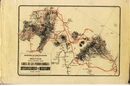 4 El Ferrocarril Interoceánico pretendía.jpg El Ferrocarril Interoceánico pretendía unir al Golfo de México con el Océano Pacífico. Reproducción autorizada por el INAH.