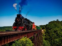 La historia viaja en tren