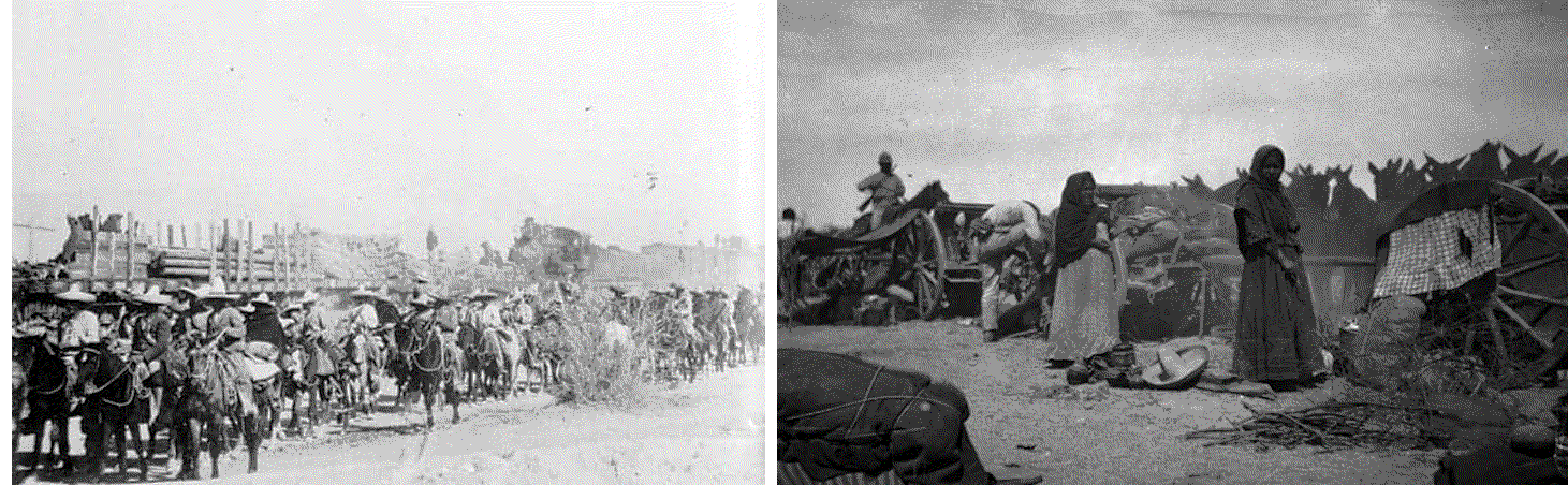 Las pérdidas en vidas durante la Revolución.png Las pérdidas en vidas durante la Revolución se han estimado entre 2 a 3 millones de mexicanos. Además, de las cuantiosas pérdidas económicas, la destrucción de ciudades e infraestructura y, el desplazamiento de miles hombres y mujeres que huyeron de la violencia. Fotos recuperadas de: Fundación Slim.