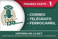 Primera parte de una serie dedicada al telégrafo, el ferrocarril, los correos y su papel en la historia de las comunicaciones.