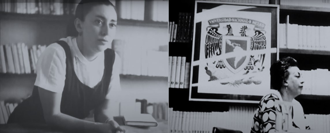 93 vde las varias.jpg De las varias “Rosarios que fue”, la maestra se impuso en su actividad profesional por cerca de tres décadas. Fotos recuperadas de: Documental Descubriendo a Rosario Castellanos.