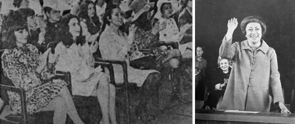 El credo feminista de Rosario Castellanos expresado en su discurso “La abnegación: una virtud loca” (1971) consolidó su lugar en la lucha emprendida por las mujeres mexicanas en los años setenta. Fotos recuperadas de: Documental El hilo feminista.