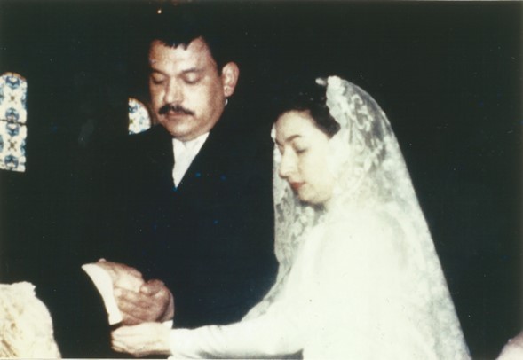 Boda de Amparo Dávila con Pedro Coronel