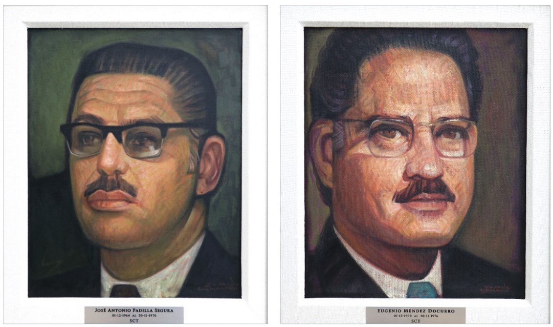 Ing. José Antonio Padilla Segura e Ing. Eugenio Méndez Docurro. Colección SICT.