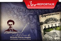 Exiliado en Estados Unidos, Ricardo Flores Magón continuó escribiendo y enviando cartas desde la cárcel con el fin de propagar su ideario libertario y democrático.