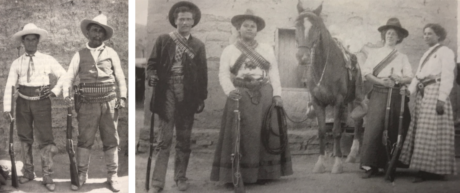 1 la Mayoria.png La mayoría de los revolucionarios del norte fueron campesinos y padres de familia con condiciones de vida muy precarias. Fotos recuperadas del libro: Historias desconocidas de la Revolución Mexicana.