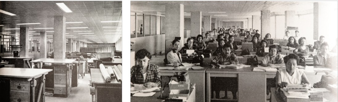 Áreas de trabajo y oficinas.jpg Áreas de trabajo y oficinas administrativas en el Centro SCOP. SCT.