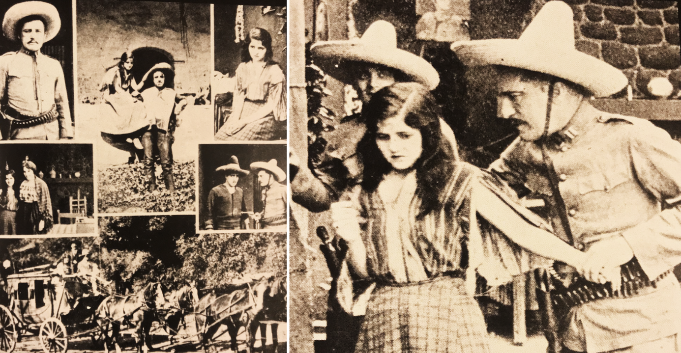 5 francisco villa intereso.png Francisco Villa interesó a los cinefotógrafos y directores estadounidense que realizaron películas donde “recreaban la dramática vida” del jefe revolucionario. Fotos recuperadas del libro: Con Villa en México.