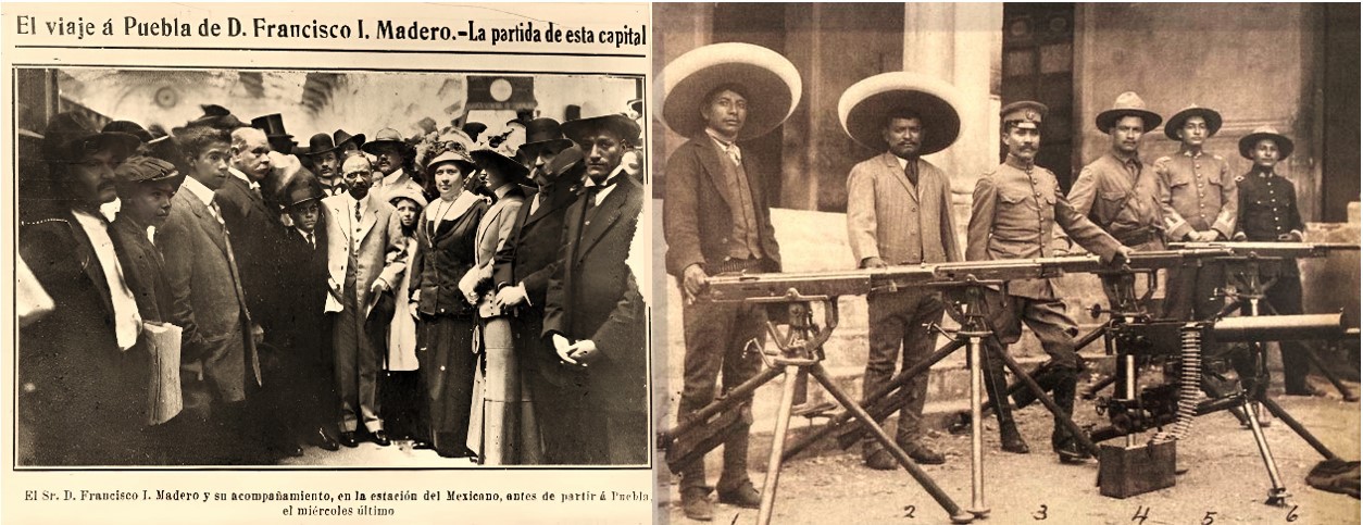 2 el maderismo impacto.jpg El maderismo impactó a los más diversos sectores sociales del país. La familia Garro simpatizó con la causa revolucionaria de Madero y de Villa. Fotos recuperadas de: INAH y El Sol de Puebla.
