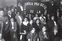 LA SICT se une al Día Naranja por la igualdad y la no violencia de género, presentando en El Mirador, al Frente Único Pro Derechos de la Mujer, organización que luchó por el voto femenino en México.