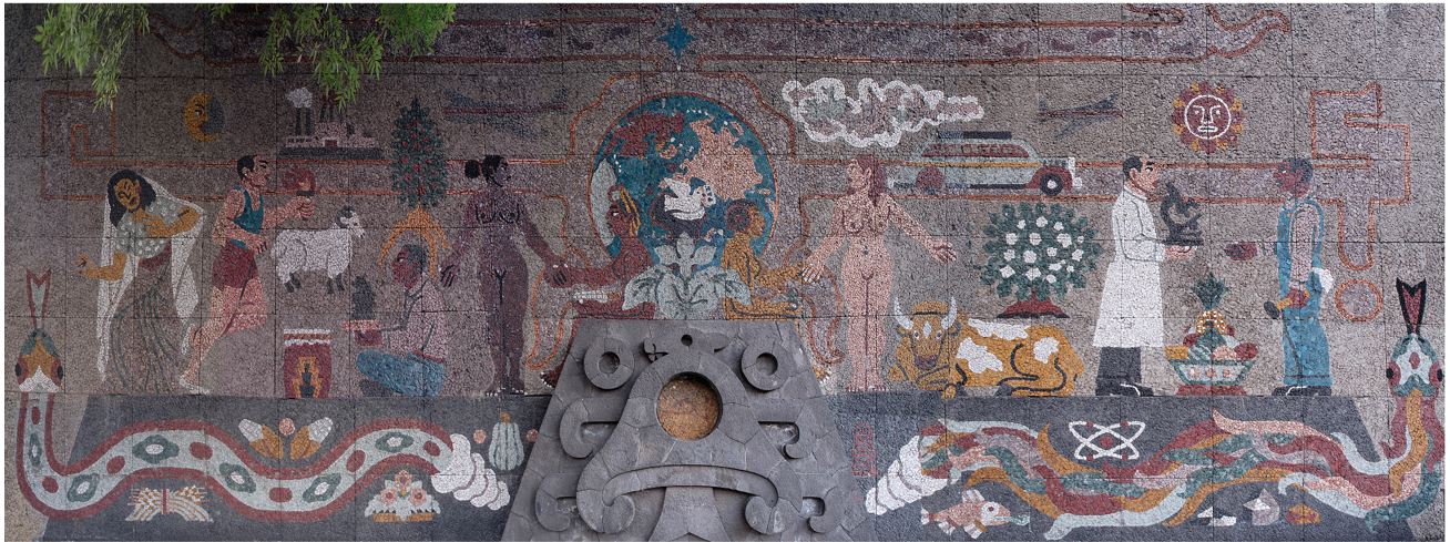 Mural La Tierra. SCT.